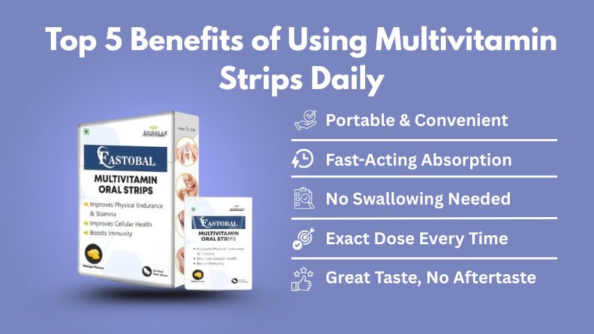 Top Benefits of Using Multivitamin Strips Daily